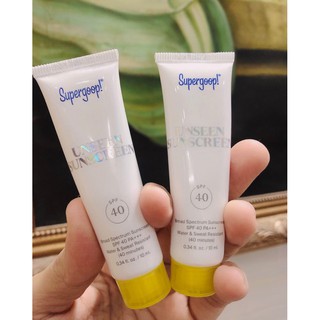 [MINISIZE 10ML ] KEM CHỐNG NẮNG VÔ HÌNH SUPERGOOP! UNSEEN SUNSCREEN SPF 40 PA+++