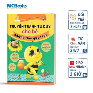 Sách Truyện tranh tư duy cho bé những thói quen tốt