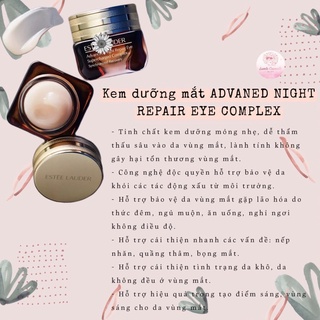 Kem dưỡng mắt ADVANED NIGHT REPAIR EYE COMPLEX