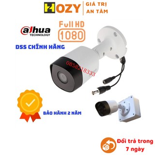 [Mã ELHAMS5 giảm 6% đơn 300K] Camera Analog chống nước Dahua HDCVI 2.0MPX FullHD 1080 thân trụ B1A21p, B2A21p