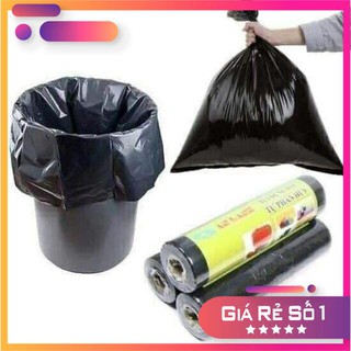 [ SIÊU KHUYẾN MẠI ] Cuộn 500g túi đựng rác đen tự phân hủy kích thước 53x63cm