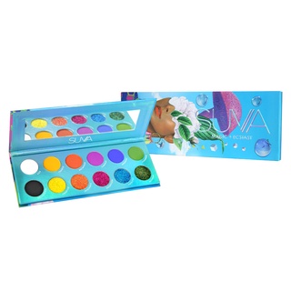 Suva Beauty - Bảng Phấn Mắt 12 Ô Suva Beauty Magic + Ecstasy 1.0g x 12