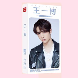 Postcard Tiêu Chiến postcard Vương Nhất Bác hộp ảnh bộ ảnh có ảnh dán lomo postcard bưu thiếp đọc đáo