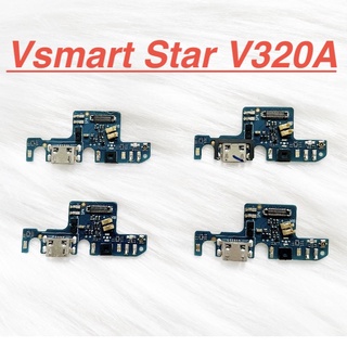 Cụm mạch sạc VSMART Star V320A kèm micro jack tai nghe charger port usb bo main mainboard cổng chân sạc thay thế
