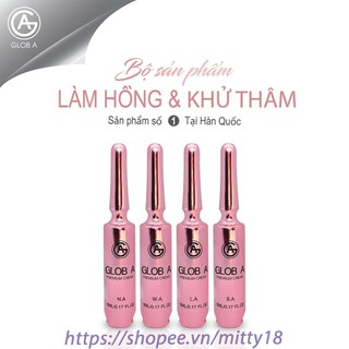Kem làm hồng Glob A Premium Cream nhũ hoa NA, vùng kín bikini WA hồng môi LA , sáng nách bẹn khử thâm BA Hàn Quốc