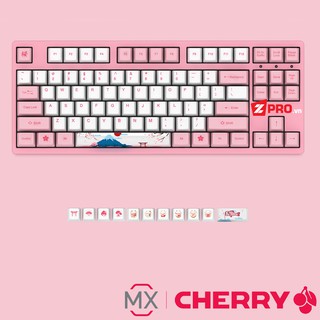 Bàn phím cơ Akko 3087 Tokyo Cherry Switch BH 3 năm