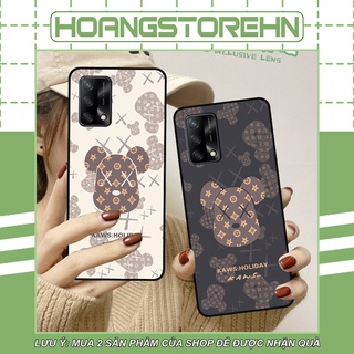 Ốp Oppo A54 / A74 / A95 4G in hình họa tiết Mountain, Be@rbrick dễ thương (T13 - T18)