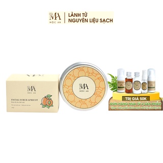 Tẩy Da Chết Mặt Mộc An Vỏ Hạt Mơ Và Óc Chó Facial Scrub Apricot - Giúp Làn Da Sáng Mịn 100g