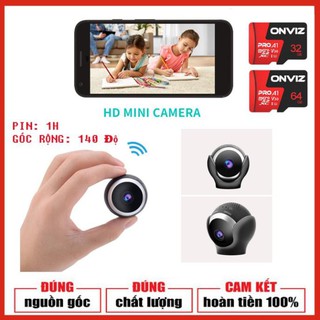 Camera WIFI  KM01 HD1080P, Góc siêu rộng 140 độ, Hình ảnh siêu nét, phát hiện chuyển động, quan sát gia đình tiện lợi