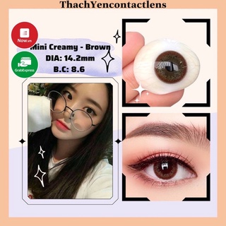 Lens Mắt Nâu 0 Độ tổng hợp Mẫu Lens Nâu Tự nhiên