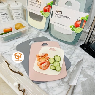 combo 3 Thớt Kháng Khuẩn Nhựa PP, Set thớt 3 cái siêu rẻ