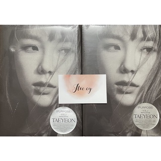Có sẵn  TAEYEON - VOL.2 REPACKAGE [PURPOSE] nguyên seal