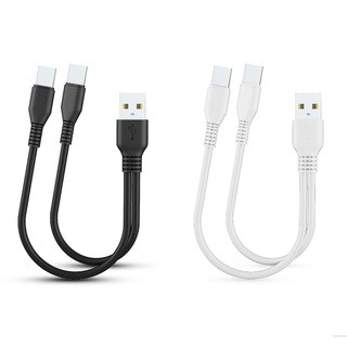 Dây Cáp Sạc Nhanh Micro USB Type C 2 Trong 1 Cho Điện Thoại / Máy Tính Bảng