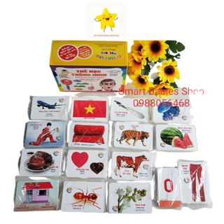 Thẻ học thông minh 16 chủ đề 416 thẻ dai và sắc nét
