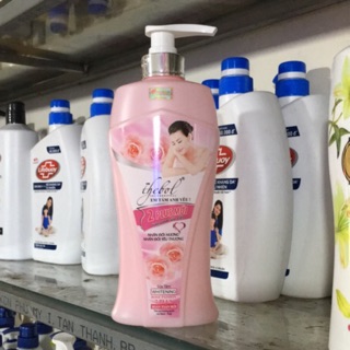Sữa tắm Thebol 650g tinh chất hoa hồng