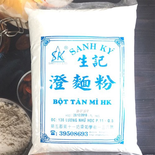 Bột Tàn Mì HK 1kg làm há cảo, bánh cuốn