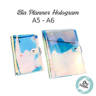 VỎ PLANNER HOLOGRAM(CÓ KÈM THƯỚC)