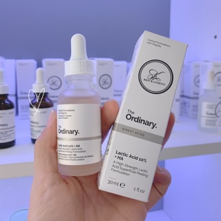 [The Ordinary] Tinh chất tẩy da chết hoá học Lactic Acid 10% + HA