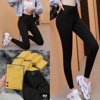 [Mã FAMARAL1 giảm 10K đơn 50K] Quần legging trơn vạt chéo gen bụng