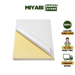 Giấy decan đế vàng hoặc xanh A4 - tập 100 tờ