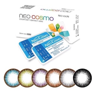 Tặng ngâm (8.6/14.2) Kính áp tròng màu 3 tháng cận (0>6) Neo Cosmo Extra