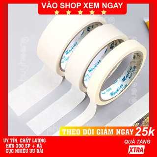Combo 4 cuộn băng keo giấy 1.2cm hoặc 2 cuộn 2.3cm hoặc 1 cuộn 4.6 cm ( Chọn phân loại ) ✔️ FREESHIP  - Phát Huy Hoàng