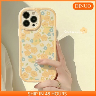 Ốp lưng iphone Ốp Điện Thoại Silicon Họa Tiết Hoa Xinh Xắn Cho Iphone 13 13 Pro max 12 11 X 8 Dinuo case-III