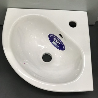 LAVABO GÓC NHỎ 36x36 LÒNG RỘNG VÀ SÂU