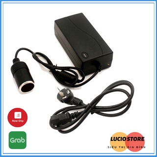 [GIẢM GIÁ SIÊU BẤT NGỜ] Bộ chuyển đổi nguồn 220v sang 5A-12V CZ60W - Chuyển nguồn ô tô - Adapter