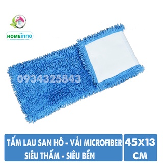 Tấm lau nhà san hô cao cấp Home Inno siêu thấm - 45x13cm - vải microfiber