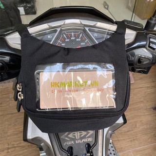 Túi Treo Trước Ghi Đông Xe Máy Xem Google Map, Chứa Đồ, Chạy Grab