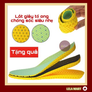 1 cặp lót giày thể thao tổ ong êm chân, dùng cho giày thể thao, giày tập gym, giày chạy bộ - LG01