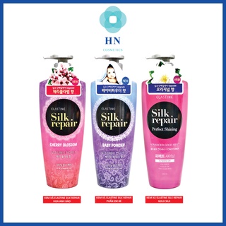 Kem xả nước hoa Hàn Quốc Elastine Silk Repair 550ml