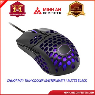 Chuột máy tính Cooler Master MM711 Matte Black