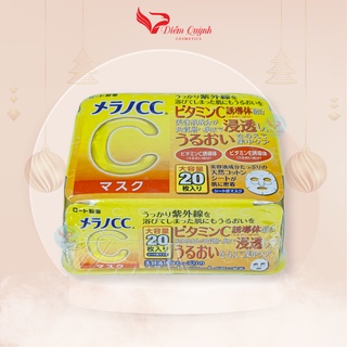 Mặt nạ CC Melano vitamin C 20 miếng