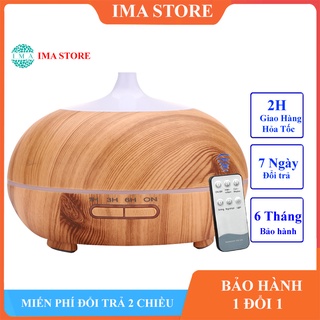 Máy Xông Tinh Dầu IMA Bí Ngô Tự Tắt Khi Hết Nước Phù Hợp Phòng Diện Tích 30M Dung Tích 550ML