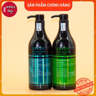 Cặp Dầu GộI Xả Kafen Hoàn Hình 800ML | Phục Hồi Tóc Hư Tổn, Tóc Nát, Tóc Yếu | Hàng Chính Hãng