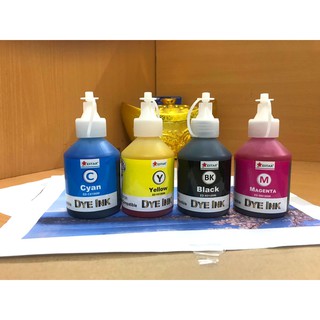 [COMBO4 Màu] Bộ mực in 4 màu DYE-INK chất lượng cao 100ml/1lọ Công nghệ Hàn Quốc