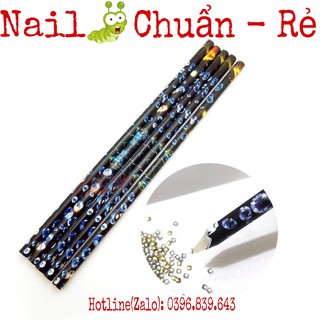 Bút Chấm Đá - Bút Sáp Nến Đính Đá