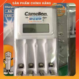 Bộ sạc pin mic hát karaoke có màn hình hiển thị tự ngắt khi đầy Camelion dailyphukien