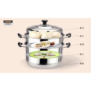 NỒI HẤP ĐA NĂNG 3 TẦNG 3IN1