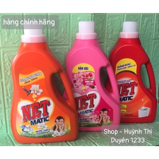 Nước giặt NET hương nước hoa 3.6ký. có 3 màu