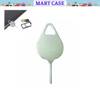 Que chọc sim inox không gỉ hình giọt nước chất đẹp - Dùng cho điện thoại + Máy tính bảng MART CASE
