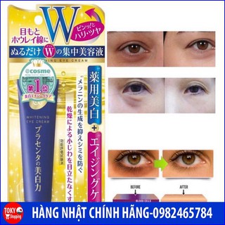 Kem dưỡng mắt Meishoku Whitening Eye Cream 30g Hàng Nội Địa Nhật