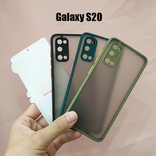 Ốp lưng nhám bảo vệ camera Samsung Galaxy S20
