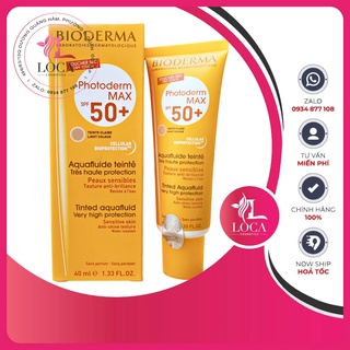 Kem chống nắng Bioderma Photoderm Max Aqua Fluide SPF 50+
