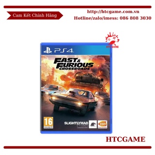 Đĩa game Fast and Furious Crossroads dành cho máy PS4/PS5