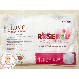 Bỉm Quần Rose Baby gói 1 miếng dùng thử