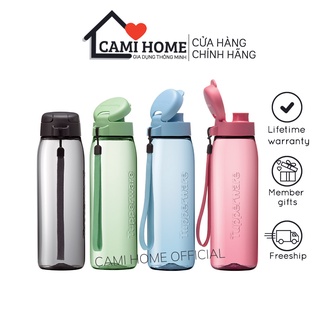 [Mã BMBAU50 giảm 10% đơn 99k] Bình nước Lohas Flask 750ml Tupperware bình đựng nước nhựa nguyên sinh an toàn