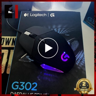 Chuột Gaming Máy Tính LOGITECH G302 Led Rgb Chuột Vi Tính laptop Pc Chơi Game Có Dây Giá Rẻ
